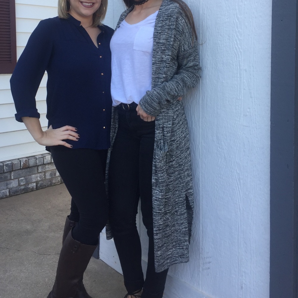 LOFT Cardigan with pockets